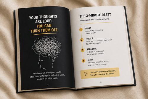 3 minute reset method to stop overthinking and calm racing thoughts