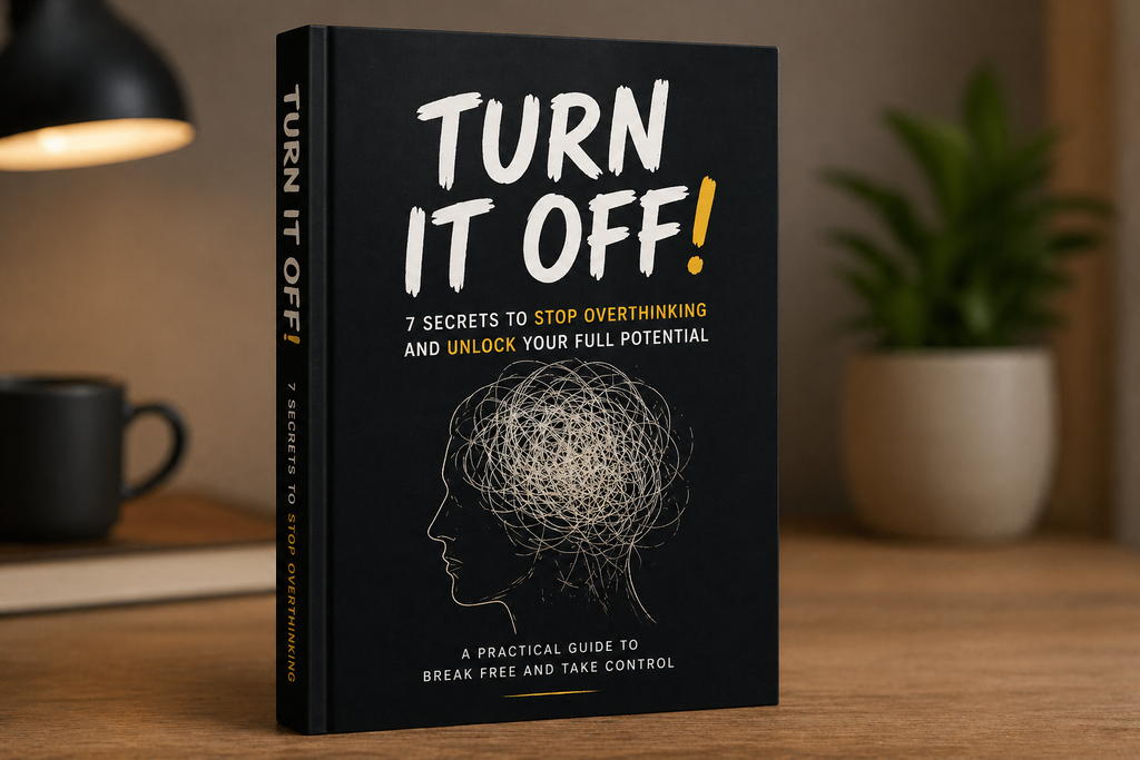 Turn It Off book cover for stopping overthinking and mental spirals